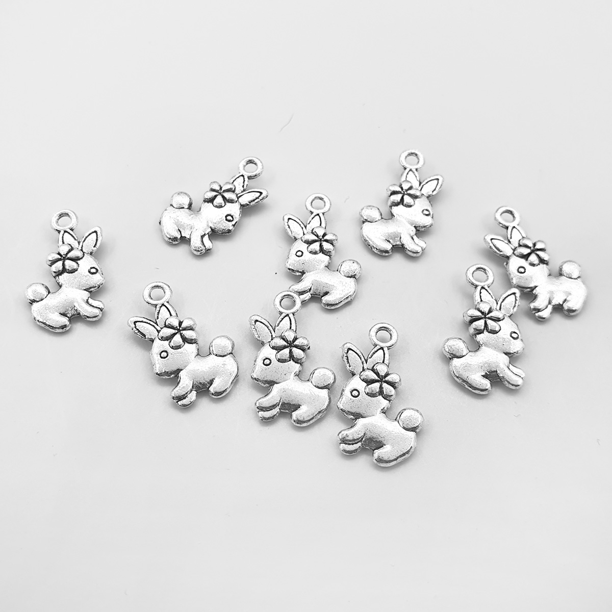 přívěsek stříbrný zajíček