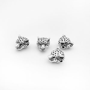 Kovový ozdobný korálek panter
