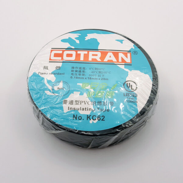 izolační páska cotran KC62 černá