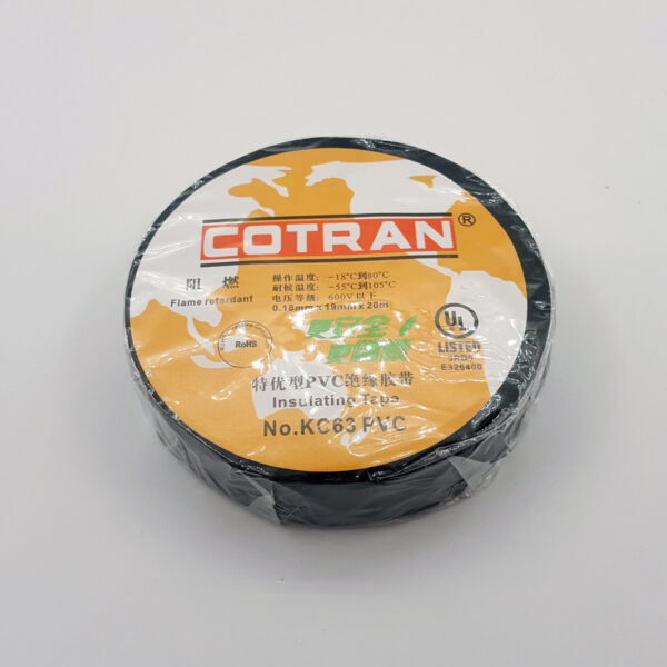 izolační páska cotran KC63 černá