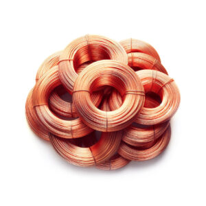 Svazky měděného drátu